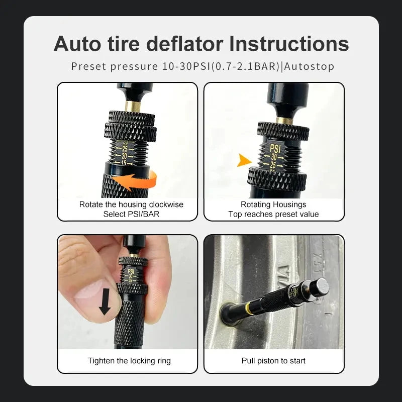 Tyre Deflator Kit