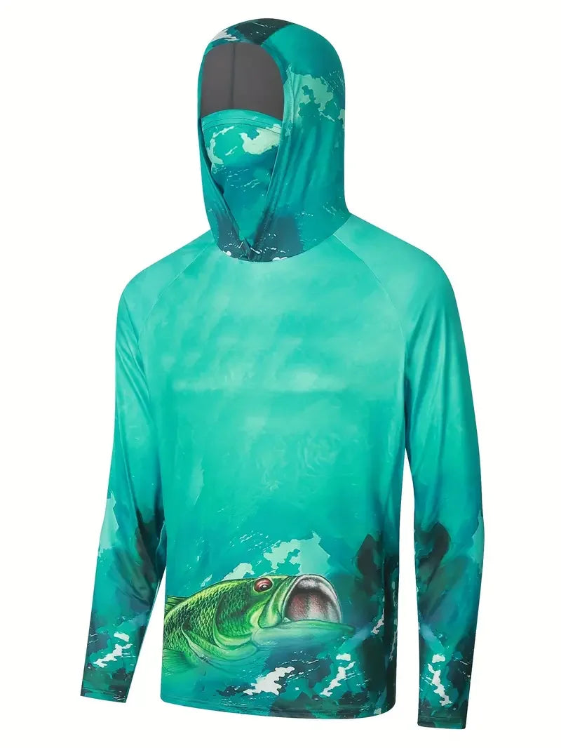 Fishing Shirt Hooded Multiple Colour Options