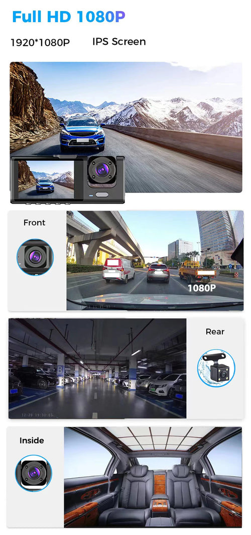 Dash Cam HDR 3 Camera HD